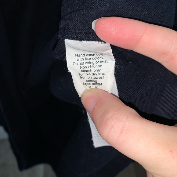 J.Crew Navy khaki Military Trench Dress - Picture 6 of 7